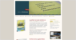 Desktop Screenshot of design.scolar.hu